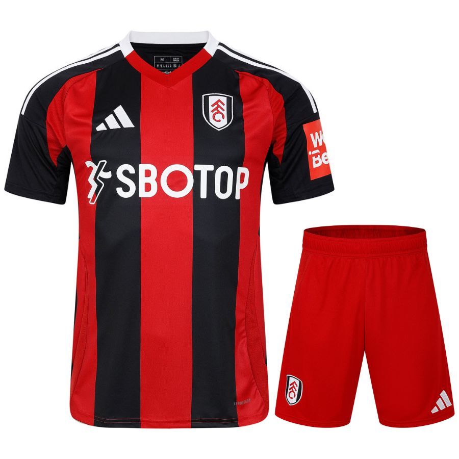 Fulham Away Kids Kit Jersey 2024 2025