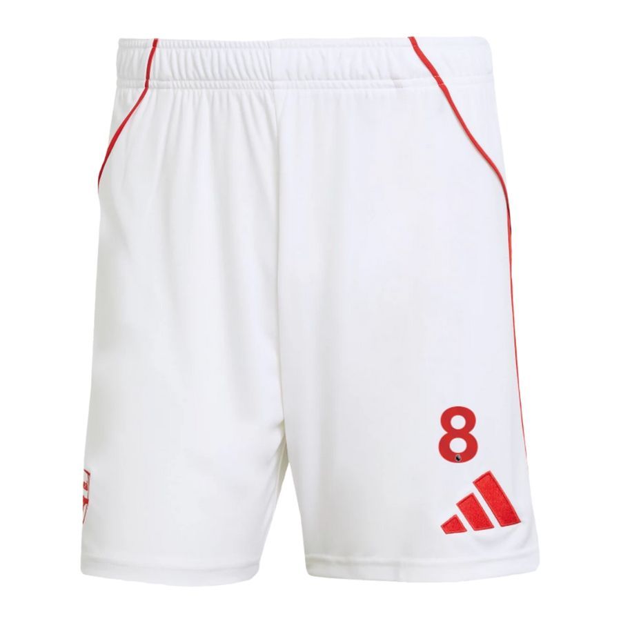 Arsenal 2025 2026 Home Kids Kit Jersey Odegaard