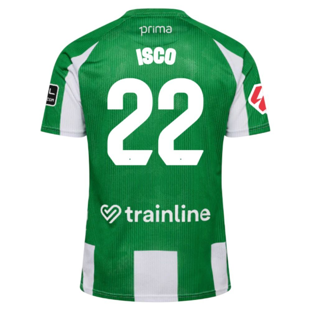 Betis Sevilla Home 2025 2026 Isco Kids Kit Shirt