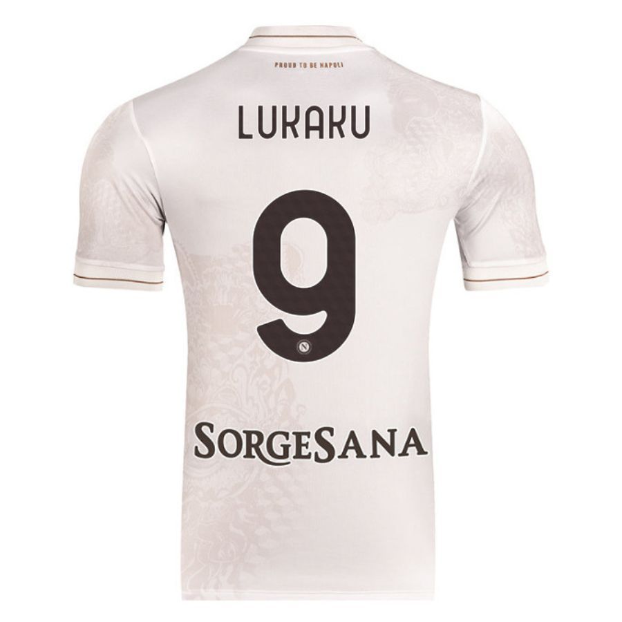 Napoli Away Kids Kit Jersey 2025 2026 Lukaku