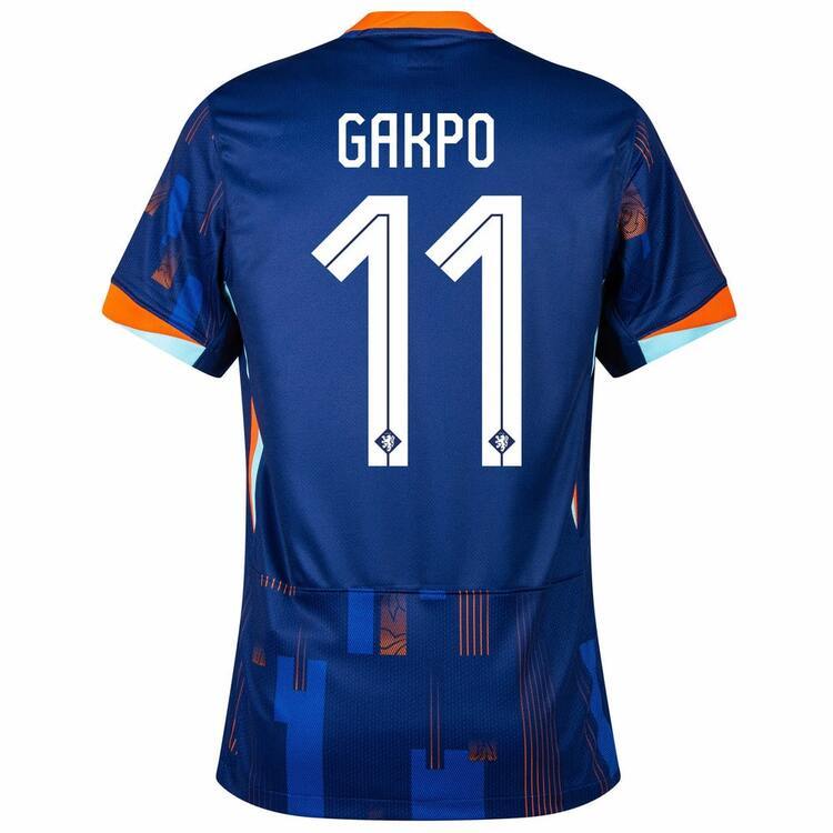 2024 2025 Gakpo Netherlands Away Jersey