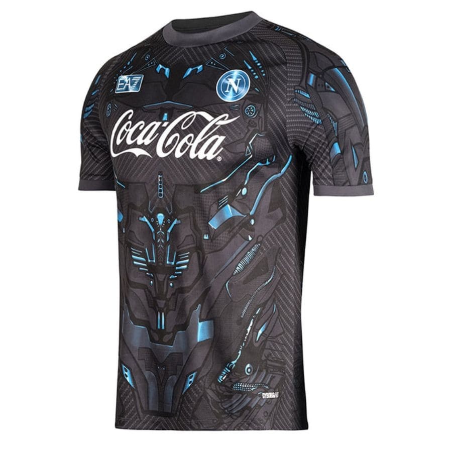 MAILLOT NAPLES 2025 2026 TRAINING NOIR