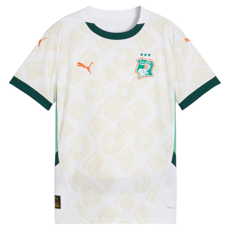 Ivory Coast Away Kids' Jersey 2024 2025