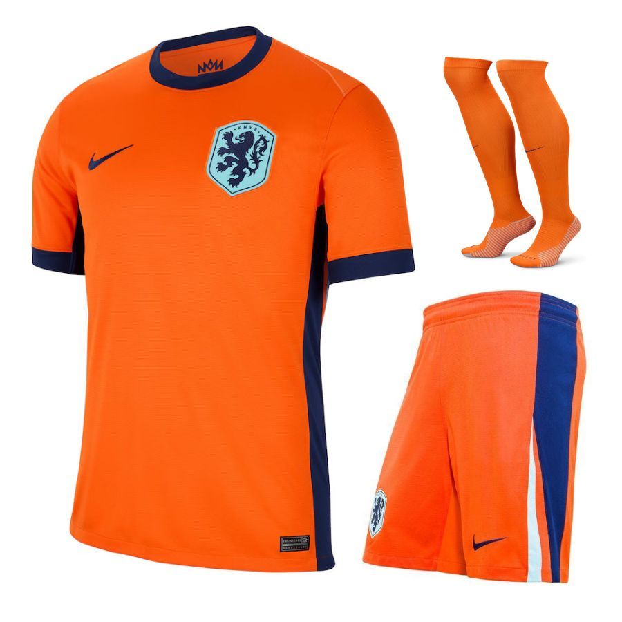 Netherlands Home Kids Kit Jersey 2024 2025