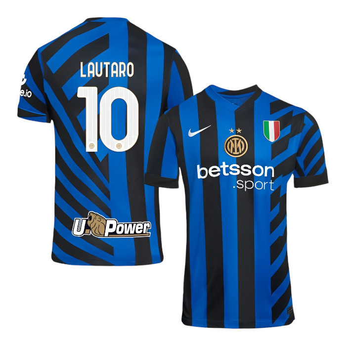 Inter Milan Home Jersey 2024 2025 Lautaro