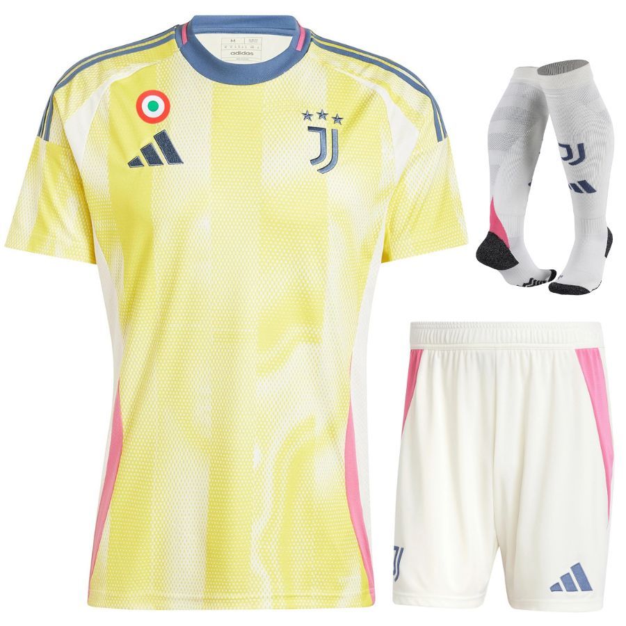 Juventus Away Kids Kit Jersey 2024 2025