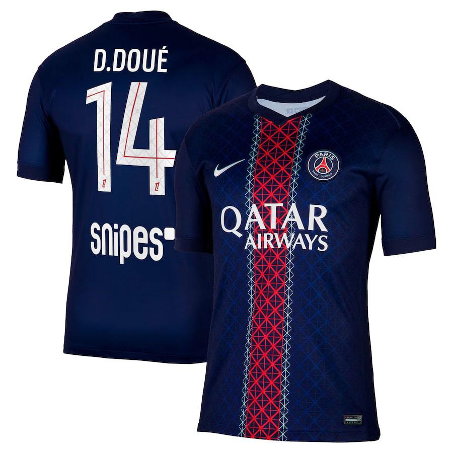 PSG Home Jersey 2025 2026 Désiré Doué