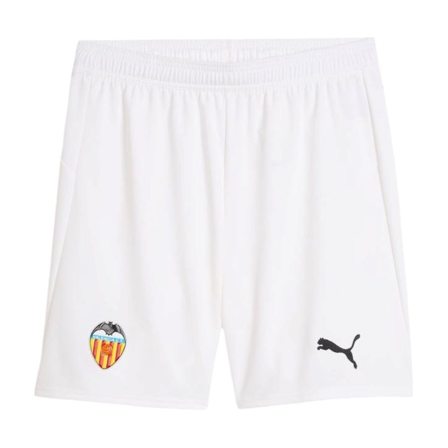 Short FC Valence Domicile 2025 2026 Blanc