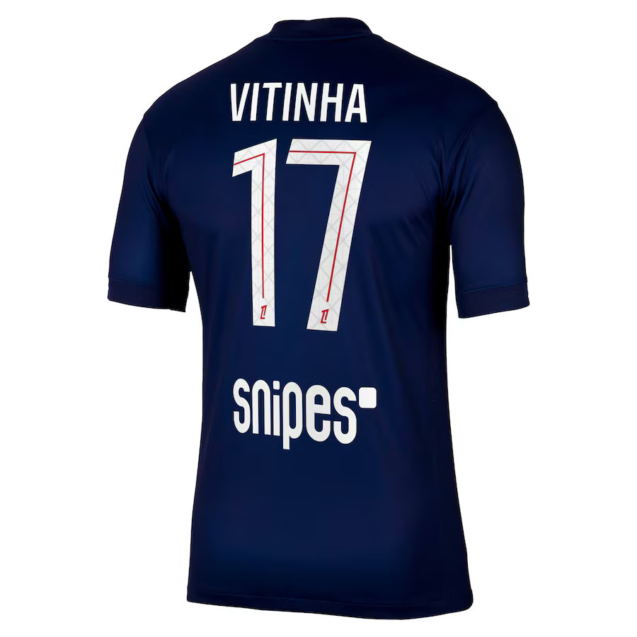 PSG Home 2025 2026 Vitinha Kids Kit Jersey