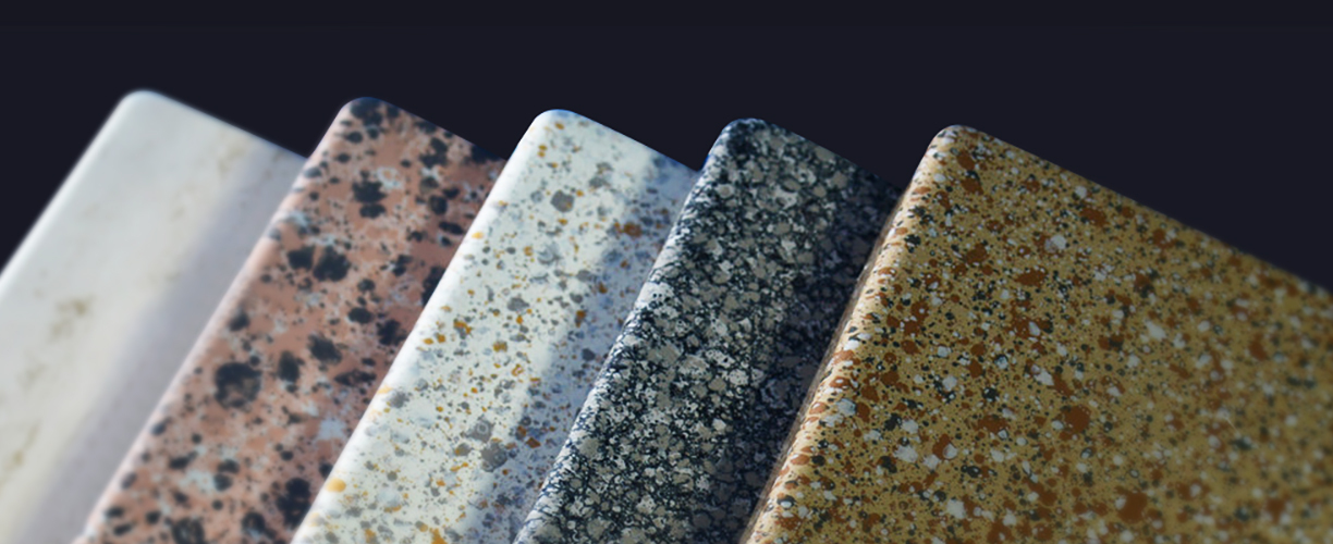 Stone-grain aluminum single panel