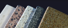 Stone-grain aluminum single panel