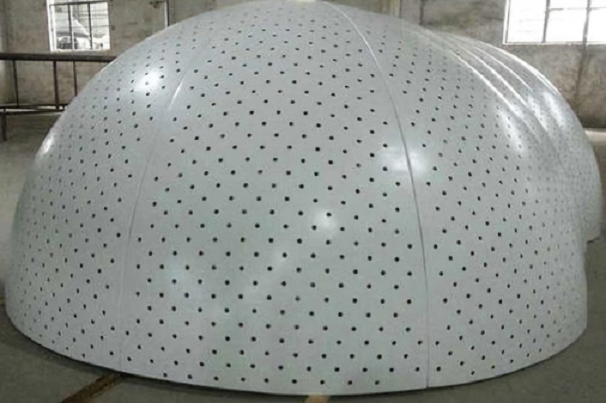 Hyperbolic aluminum single panel