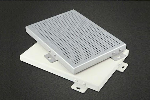 Perforated aluminum single panel