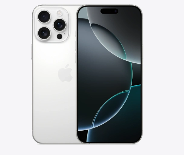 White Titanium renewed Apple iPhone 16 Pro Max