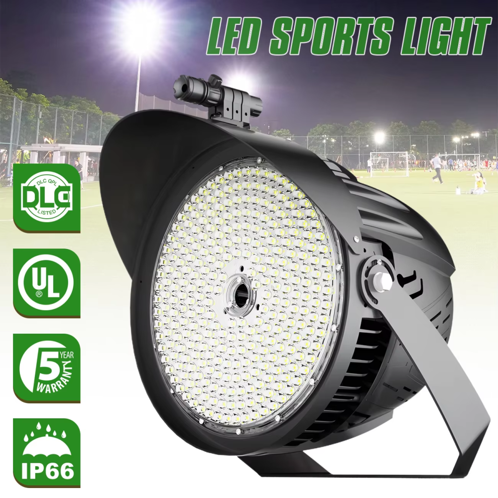 Stadium Lights Us Stock IP65 Stadium 600w Led High Mast Light Dusk to Dawn Stadium Flood Light Outdoor Commercial