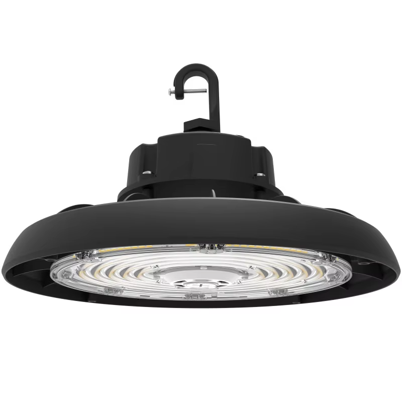 USA Stock Factory Customization 150W LED UFO High Bay Light CCT and Power Adjustable UFO High Bay Lights for Gymnasiums