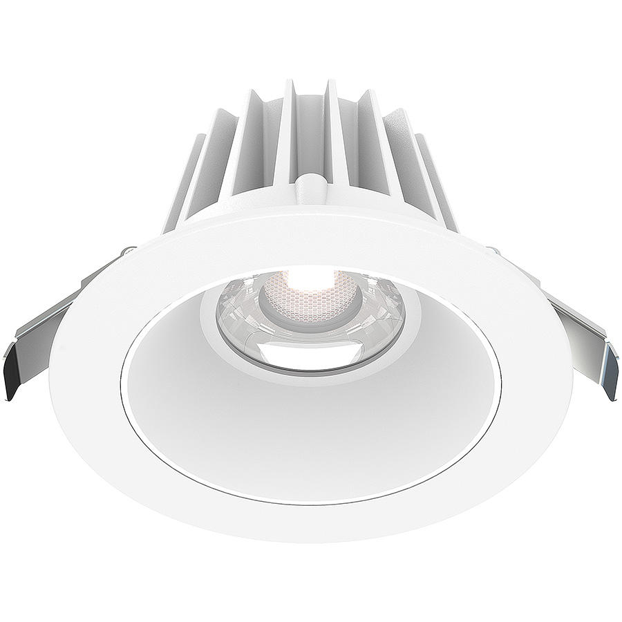 10pack Modern 4 Inch 12W 3CCT Selectable LED Recessed Downlights Anti Glare Hotel Lighting IP44 Rated