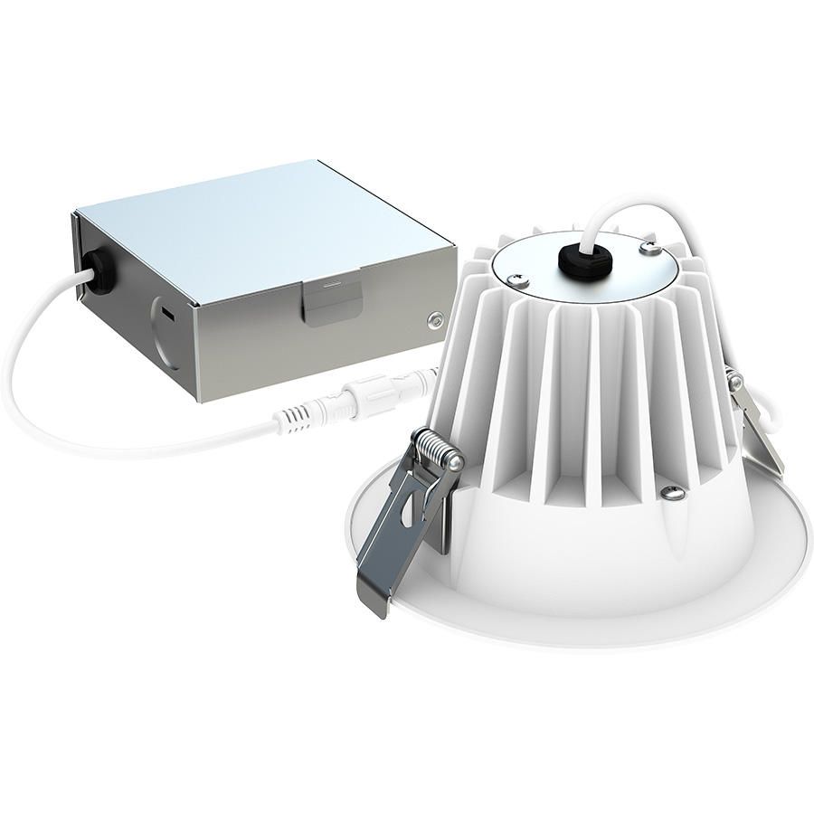 10pack Modern 4 Inch 12W 3CCT Selectable LED Recessed Downlights Anti Glare Hotel Lighting IP44 Rated