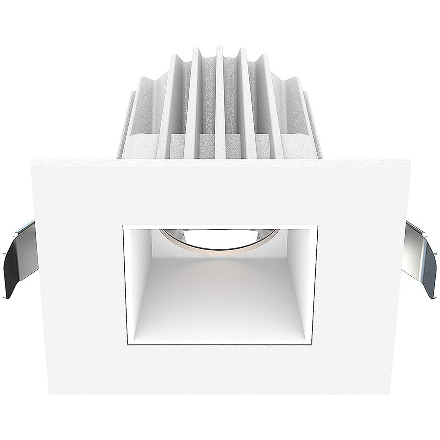 10pack Modern Indoor 4 Inch Square Recessed LED Downlight 3CCT Selectable Anti Glare Square Downlight for Home