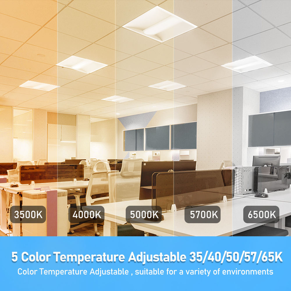 Special Offer Good Quality TRF2X2 40W 5CCT Selcetable LED Troffer Light White 5200Lm 40W Durable LED Lights