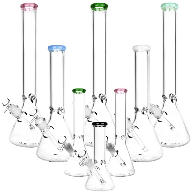 Wholesale Clear Glass Bong Beaker Bong