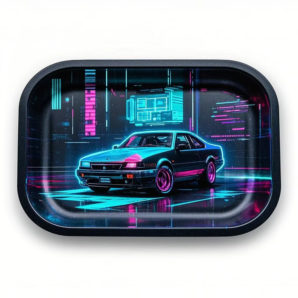 Wholesale 18*14cm Tinplate Rolling Tray