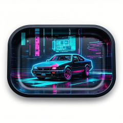 Wholesale 18*14cm Tinplate Rolling Tray