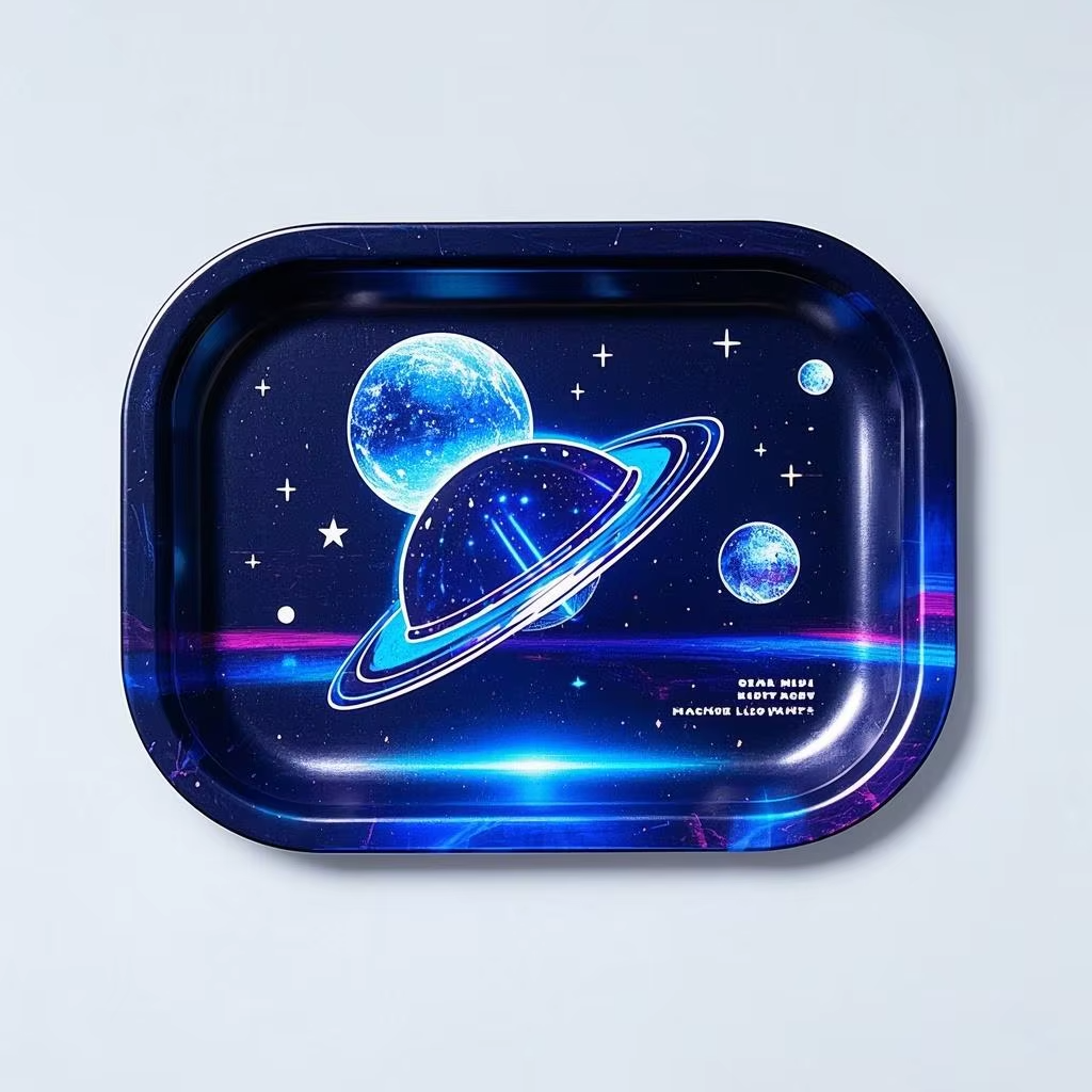 Wholesale 18*14cm Tinplate Rolling Tray