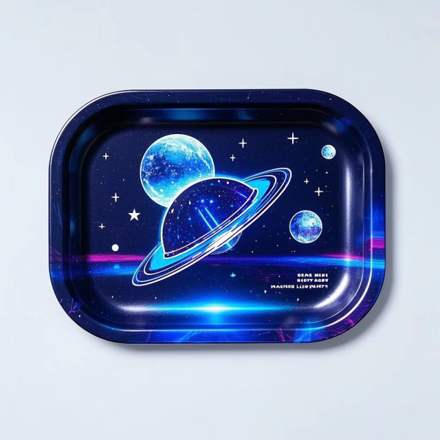 Wholesale 18*14cm Tinplate Rolling Tray