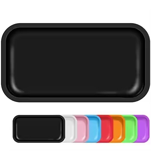 Wholesale 18*14cm Custom LOGO Tinplate Rolling Tray