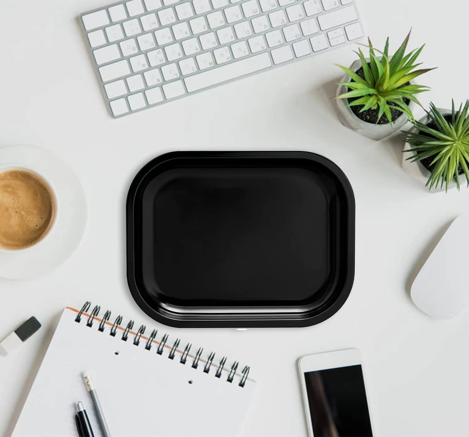 Wholesale 18*14cm Custom LOGO Tinplate Rolling Tray