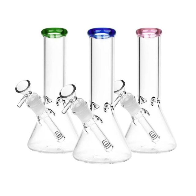 Wholesale Clear Glass Bong Beaker Bong