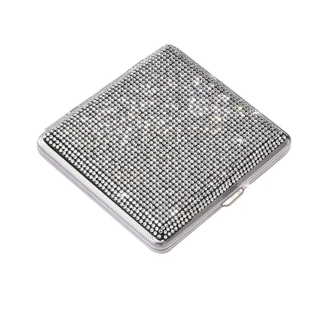 Wholesale Cigarette Case Decorated with Rhinestones