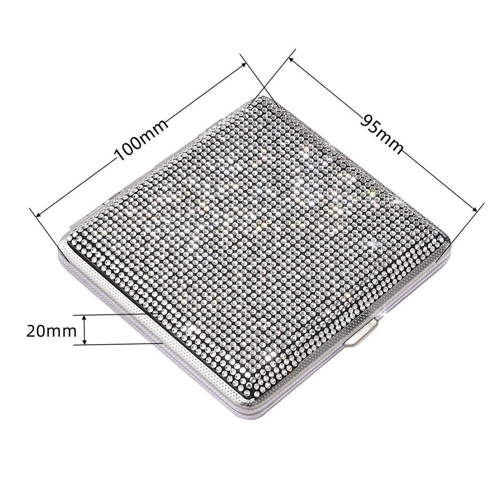 Wholesale Cigarette Case Decorated with Rhinestones