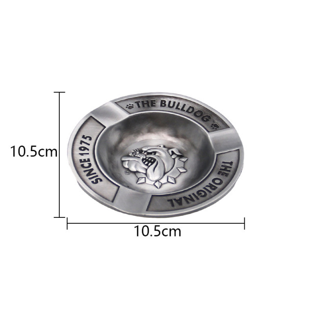 Wholesale emboss metal ashtray