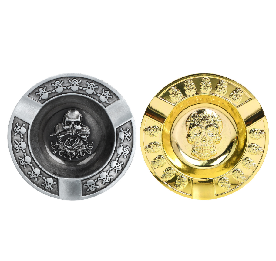 Wholesale emboss metal ashtray