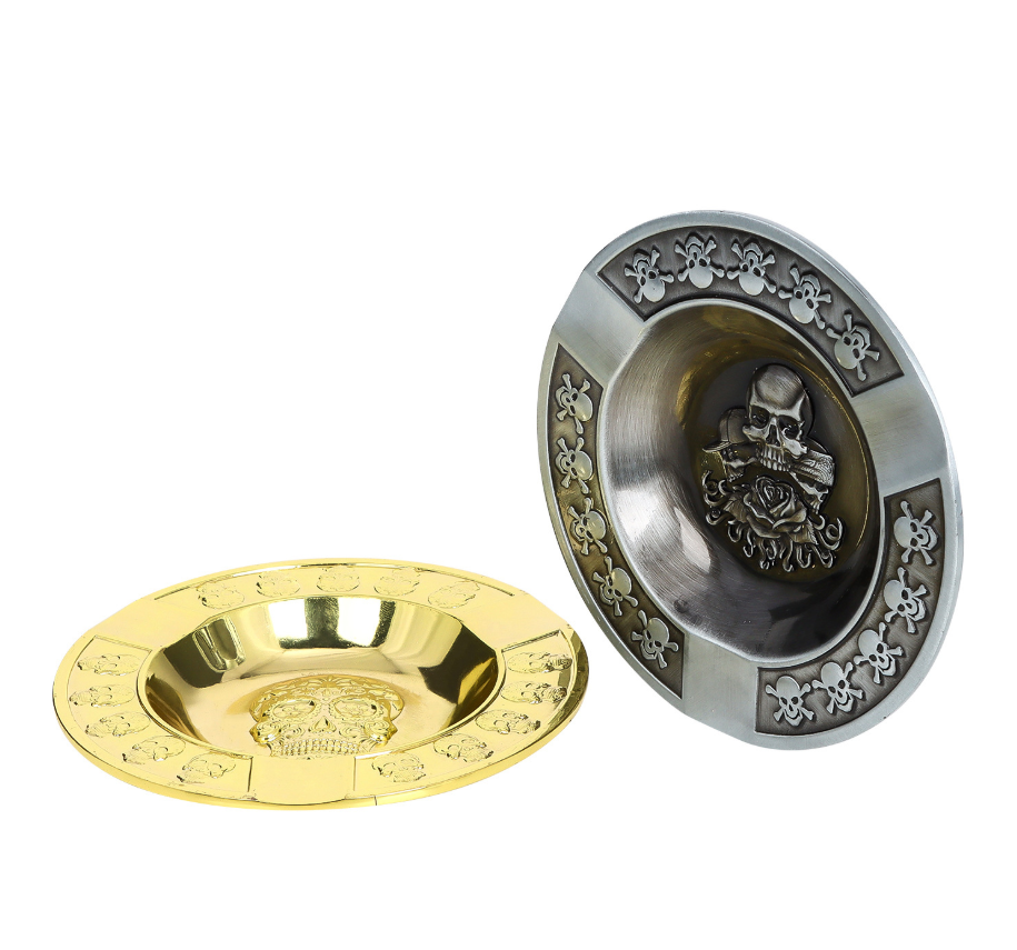 Wholesale emboss metal ashtray