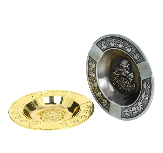 Wholesale emboss metal ashtray
