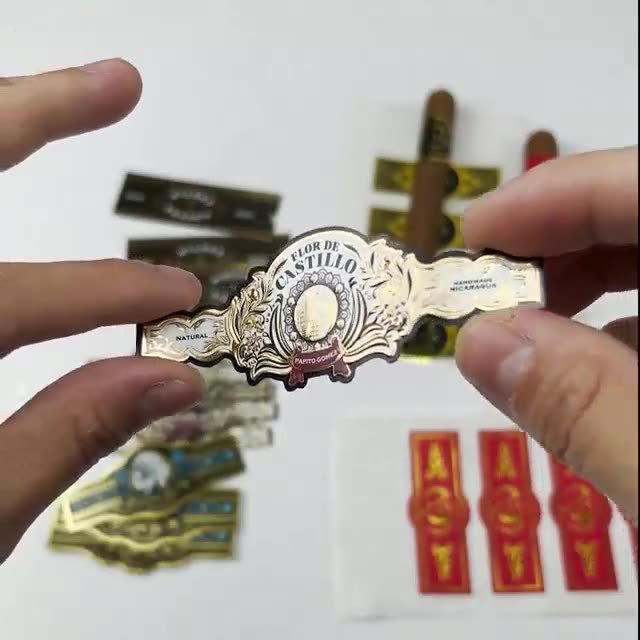 Wholesale Classic Cigar Sticker