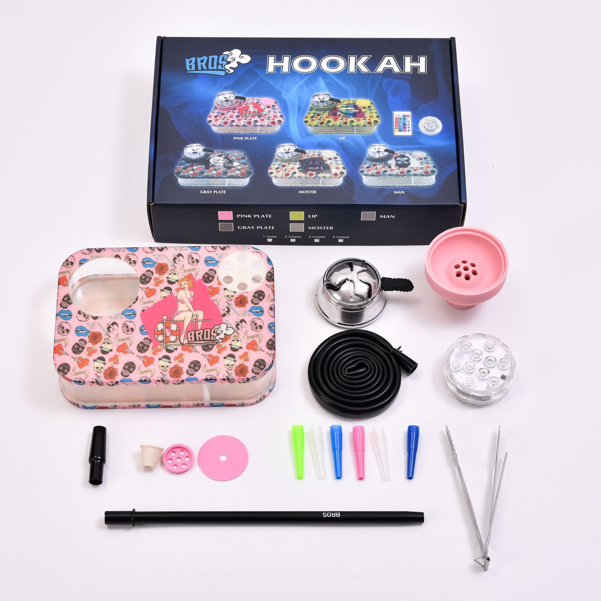 Wholesale Hot Sell Led Hookah Set