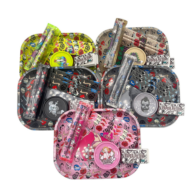 Wholesale Rolling Paper Plastic Grinder set