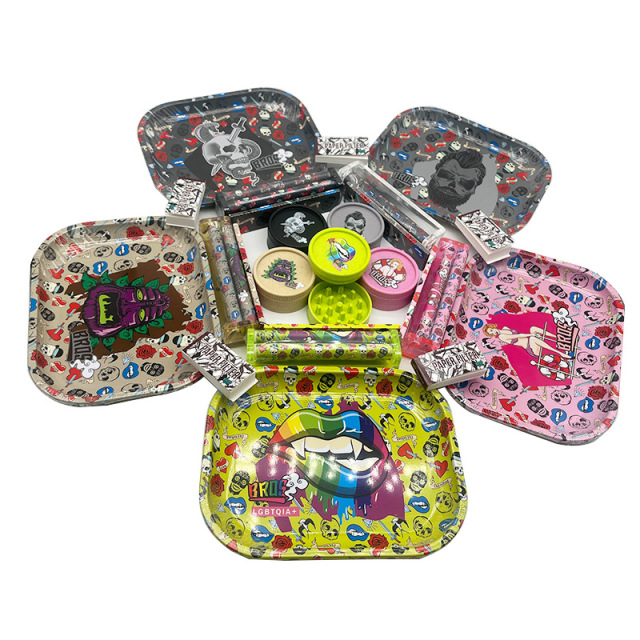 Wholesale Rolling Paper Plastic Grinder set