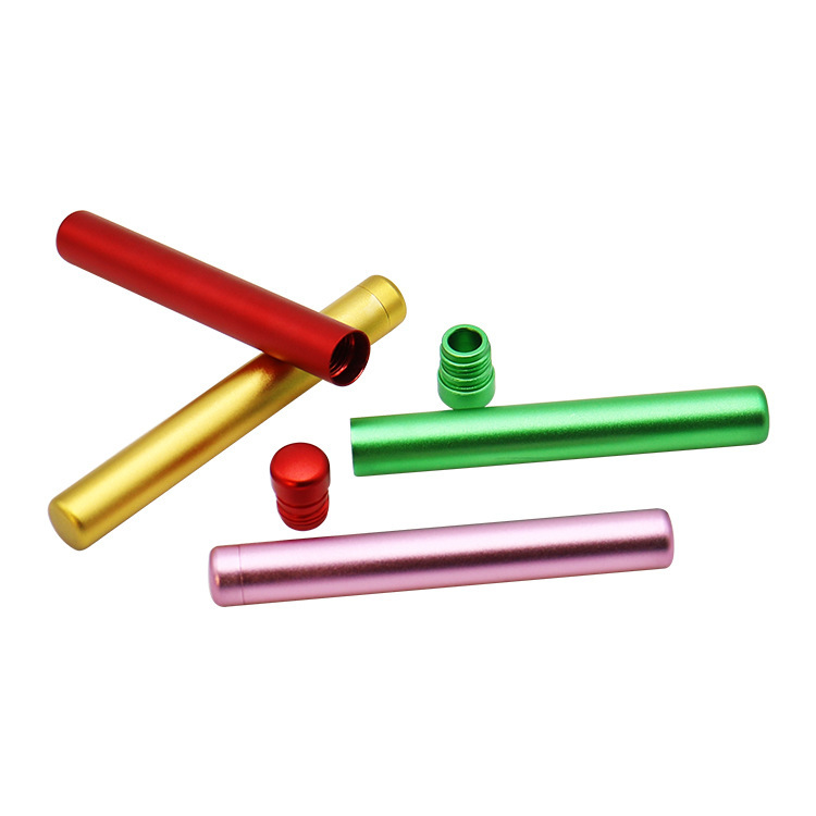 Wholesale Smoking accessories Aluminum Storage Tube