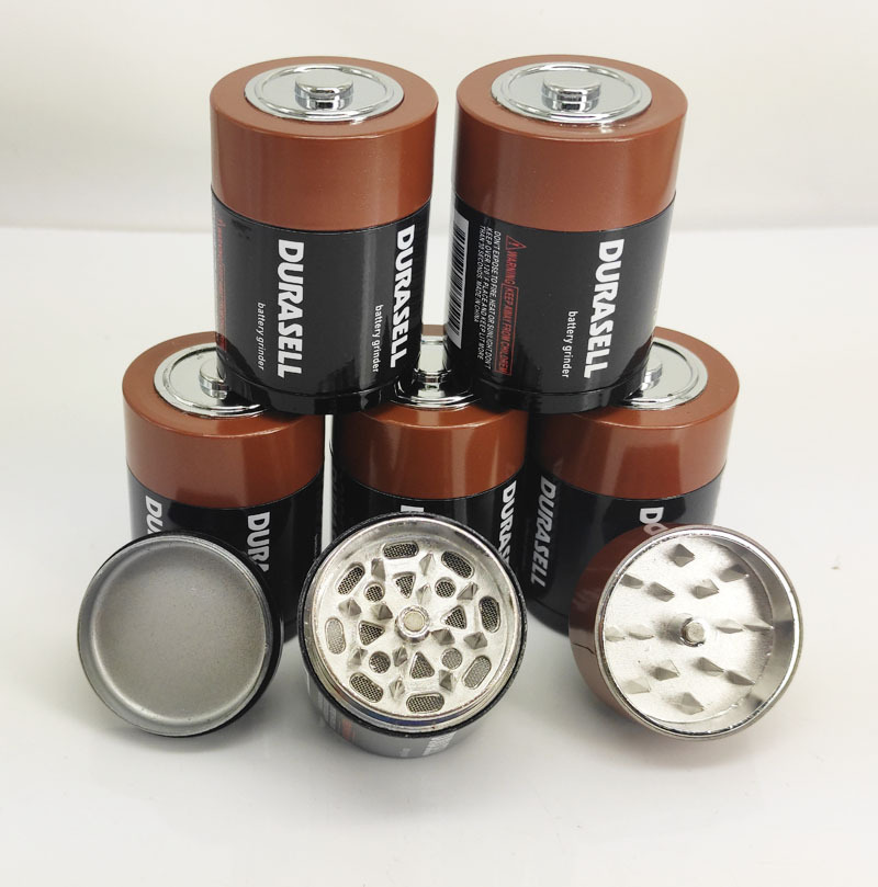 2025 New Wholesale Fancy Battery Shape Grinder