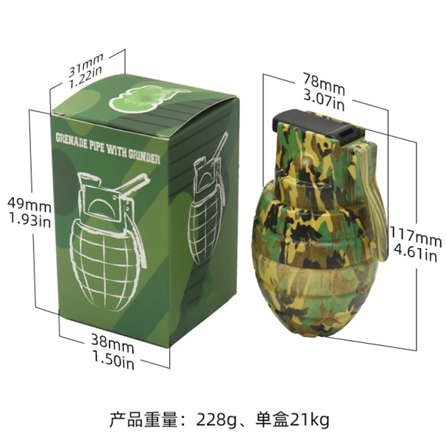 78mm Grenade Funcy Grinder Wholesale Smoking Accessories