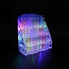 Wholesale Chillum glass OG pipe Led acrylic led display box