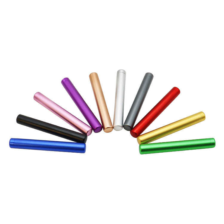 Wholesale Smoking accessories Aluminum Storage Tube