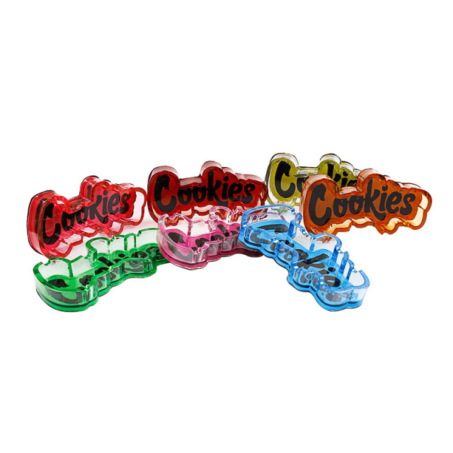 Cookies Shape Led resin Ashtray