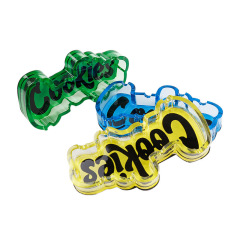 Cookies Shape Led resin Ashtray