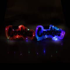 Cookies Shape Led resin Ashtray